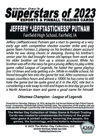 4268 - Jeffrey Putnam - Fairfield High School - NATIONAL ESPORTS AWARDS CEREMONIES