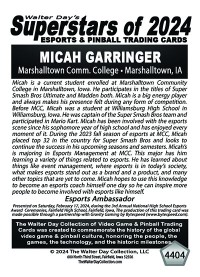 4404 - Micah Garringer - Marshalltown Community College - NATIONAL ESPORTS AWARDS CEREMONIES