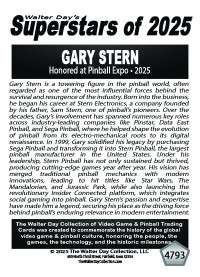 4793 - Gary Stern - Pinball Expo 2025