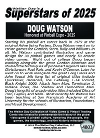 4803 - Doug Watson - Pinball Expo 2025