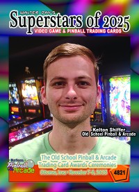 4821 - Kelton Shiffer - Co-Founder of Old School Pinball and Arcade