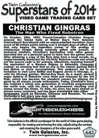 0642 - Christian Gingras - The Man who fixed Robotron - Mame