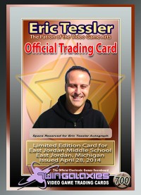 0700b - Eric Tessler - East Jordan Middle School - Rare Card