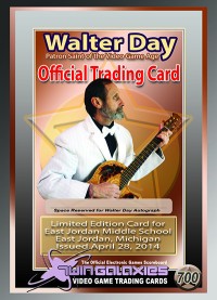 0701 - Walter Day - East Jordan Middle School - Rare Card
