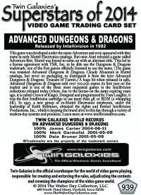 0939 Advanced Dungeons & Dragons (INTV)